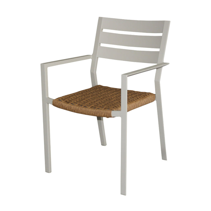 Madrid Spisestol, oyster, bredde: 56cm