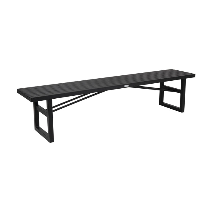 Brafab Vevi benk i sort aluminium