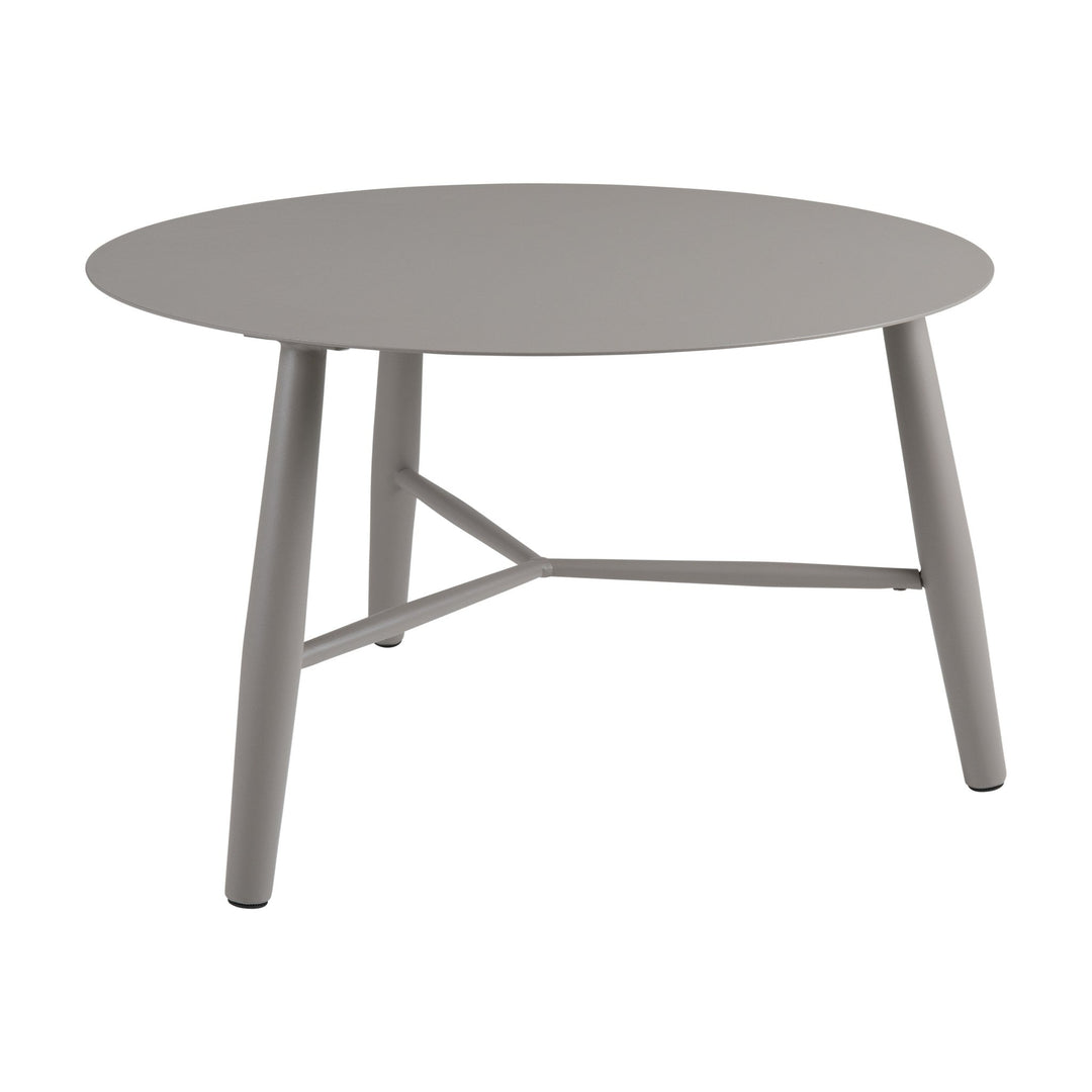 Brafab Vannes sofabord i beige, rundt i metall