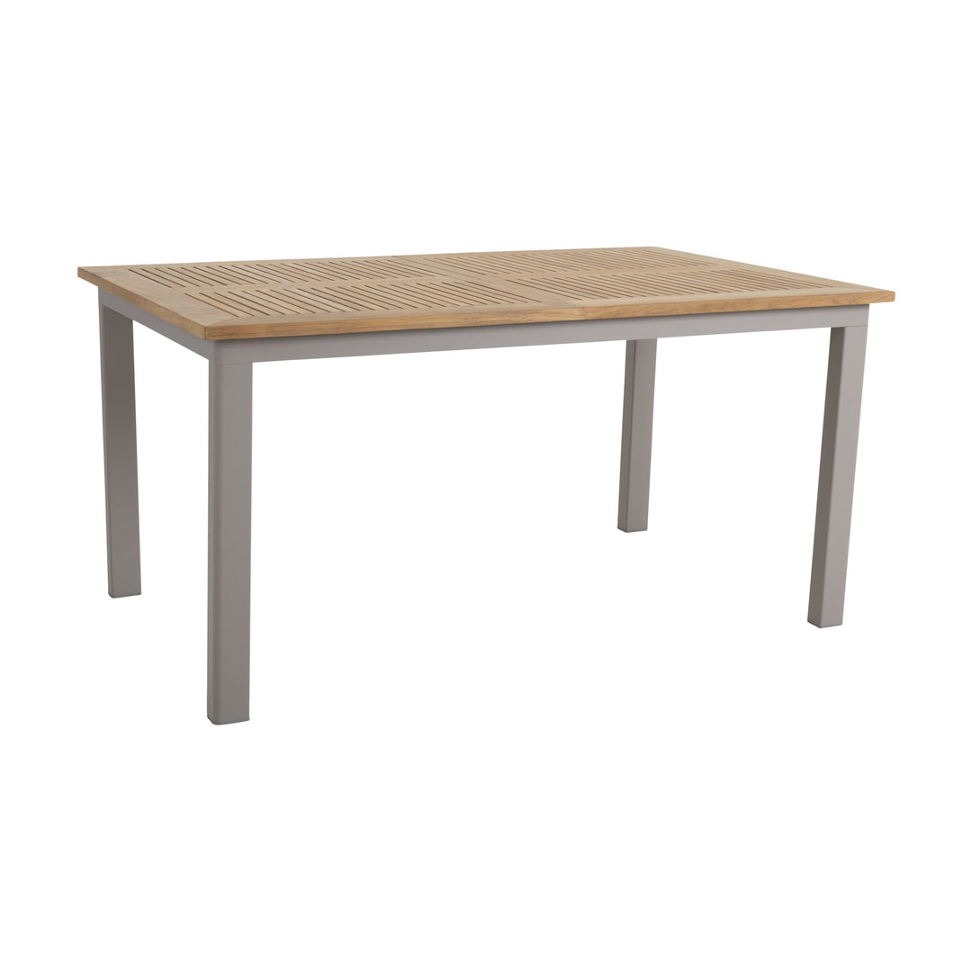 Brafab Lyon spisebord i teak med khaki understell