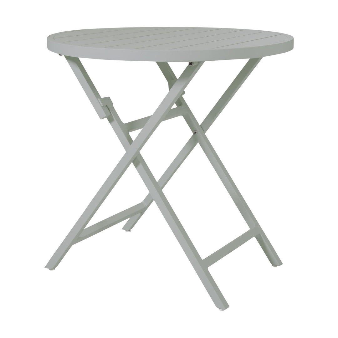 Brafab Wilkie hagebord i dusty green, sammenleggbart med spaltet plate