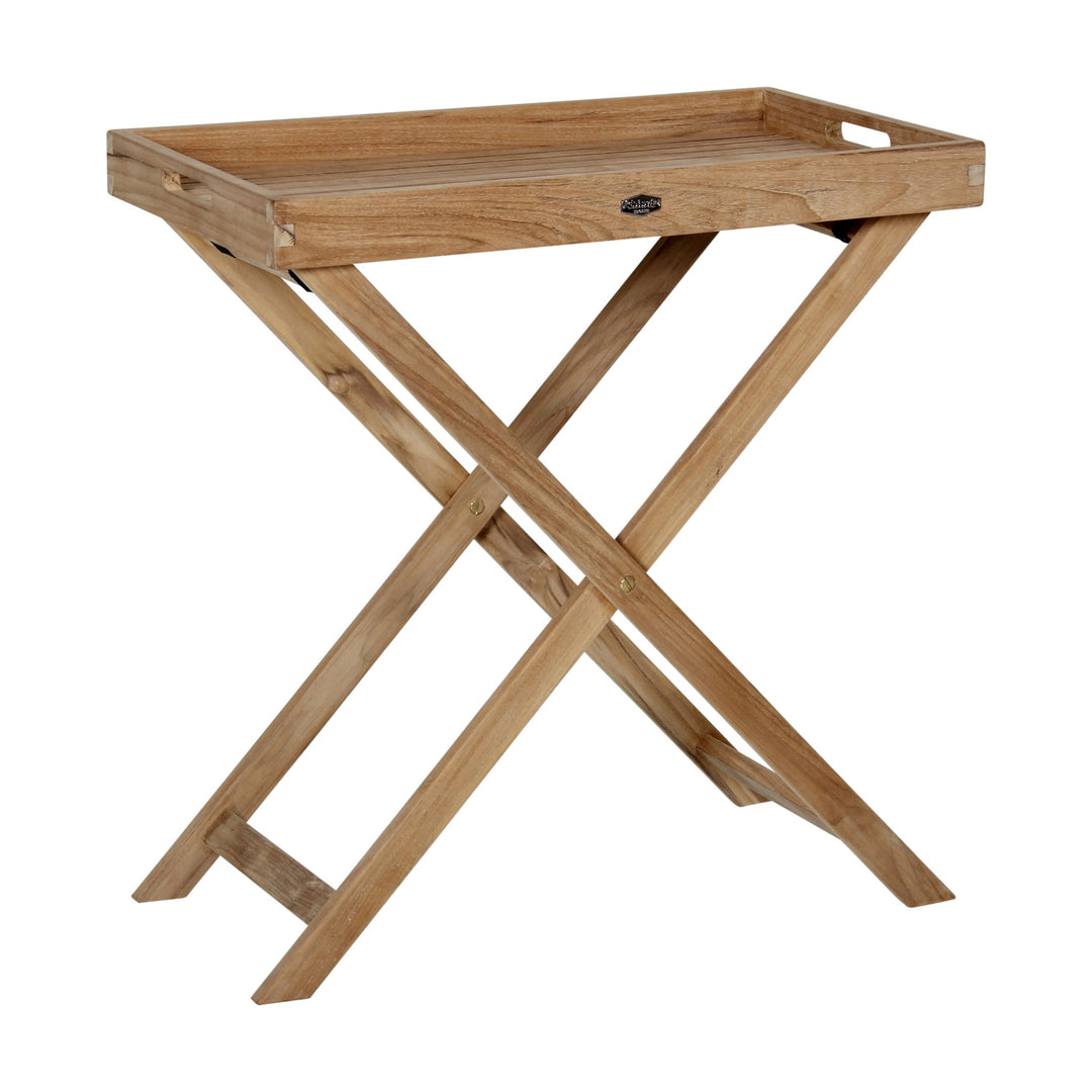 Brafab Turin Brickbord, teak natur, høyde: 74cm
