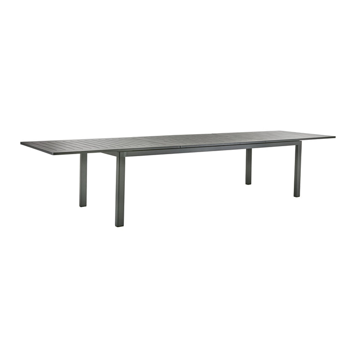 Brafab Lomma XL spisebord, gråbeige uttrekkbart bord med spileplate