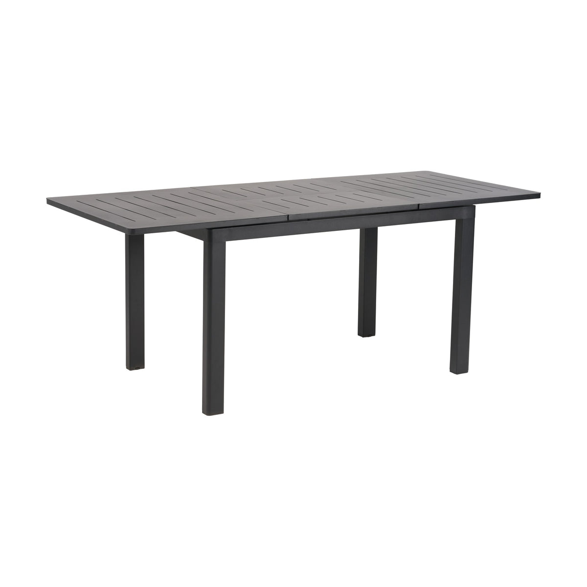 Brafab Lomma spisebord Small, antrasitt uttrekkbart bord med spileplate