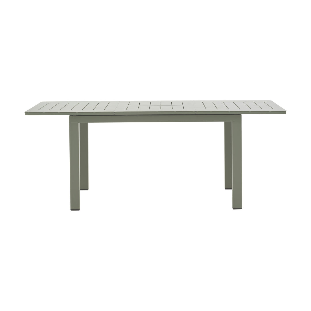 Brafab Lomma spisebord Small, salviegrønt uttrekkbart bord med spileplate