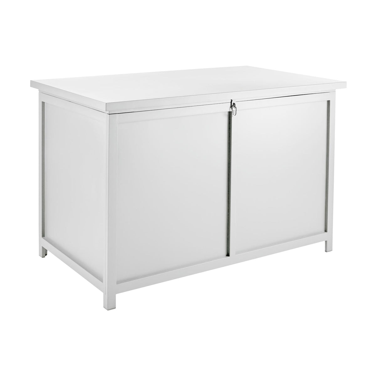Brafab Hide putekasse i hvit aluminium