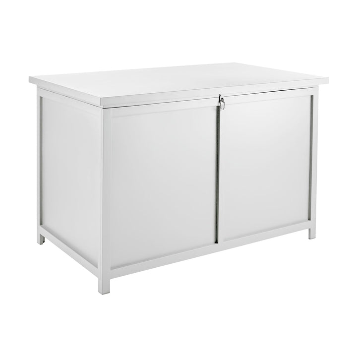 Brafab Hide putekasse i hvit aluminium