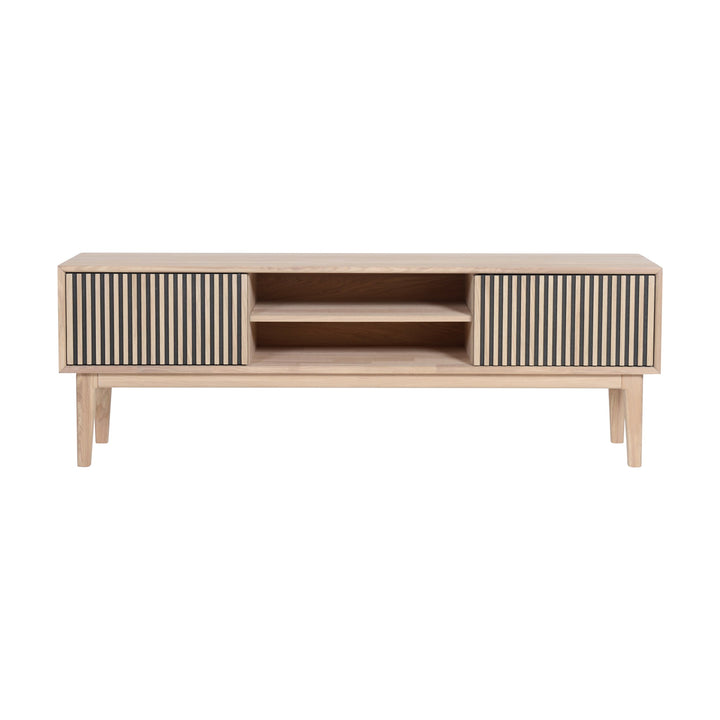Casø Broholm TV-benk, hvitoljet, bredde: 160cm