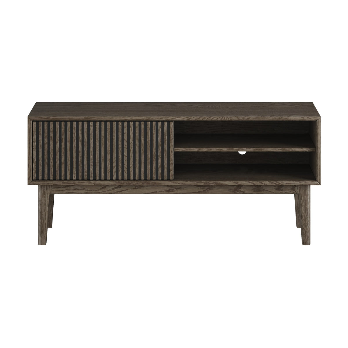 Casø Broholm TV-benk, smoked oiled, bredde: 124cm