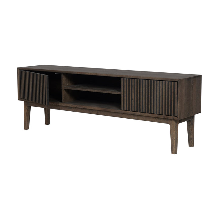 Casø Broholm TV-benk, smoked oiled, bredde: 160cm – detaljbilde