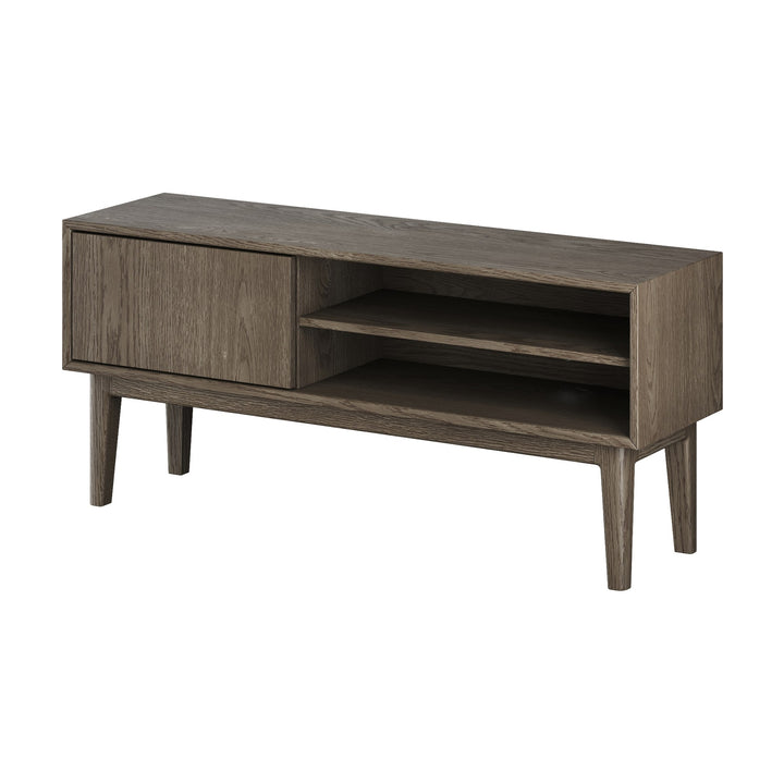 Casø Nord Broholm Solid TV-benk, smoked, bredde: 124cm – detaljbilde