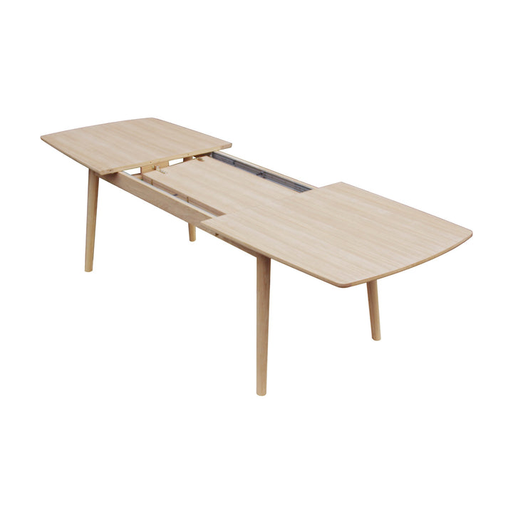 Casø 120 Spisebord, hvitoljet, lengde: 180cm – detaljbilde