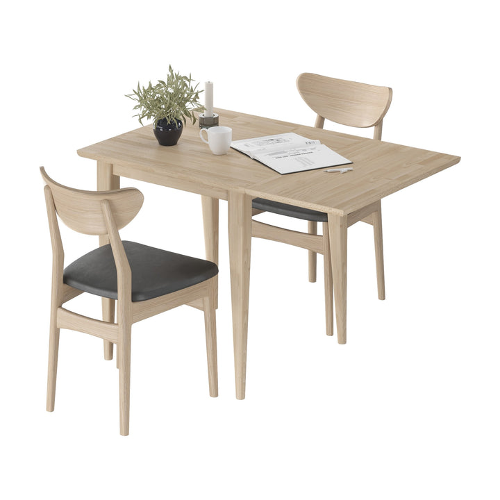 Casø C-Edge Kjøkkenbord, hvitoljet, lengde: 75cm – detaljbilde