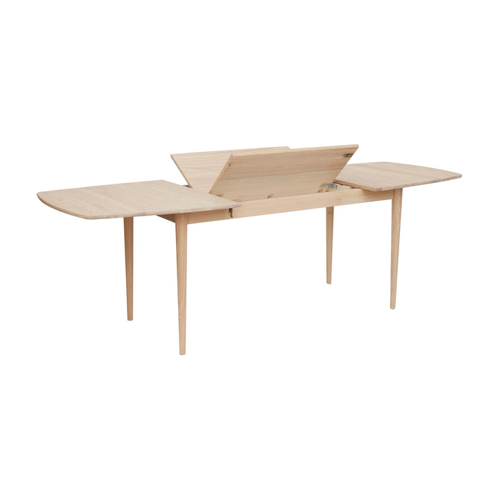 Casø Nordlight Spisebord, hvitoljet, lengde: 160cm – detaljbilde