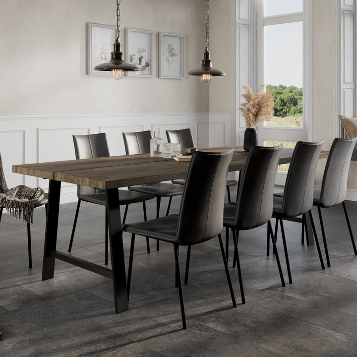Casø Elegance Spisebord, smoked oljet, lengde: 240cm – detaljbilde