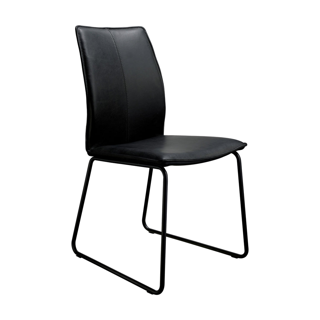 Casø Sweet Seat Spisestol Sort Hud, Slede: Sort