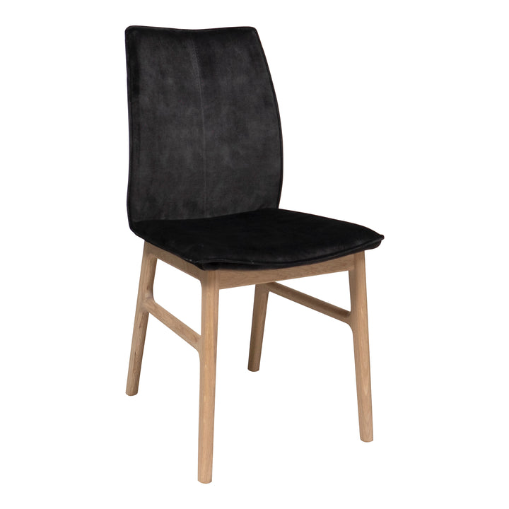 Casø Sweet Seat Spisestol Velour Antrasitt,Tre: Hvitoljet