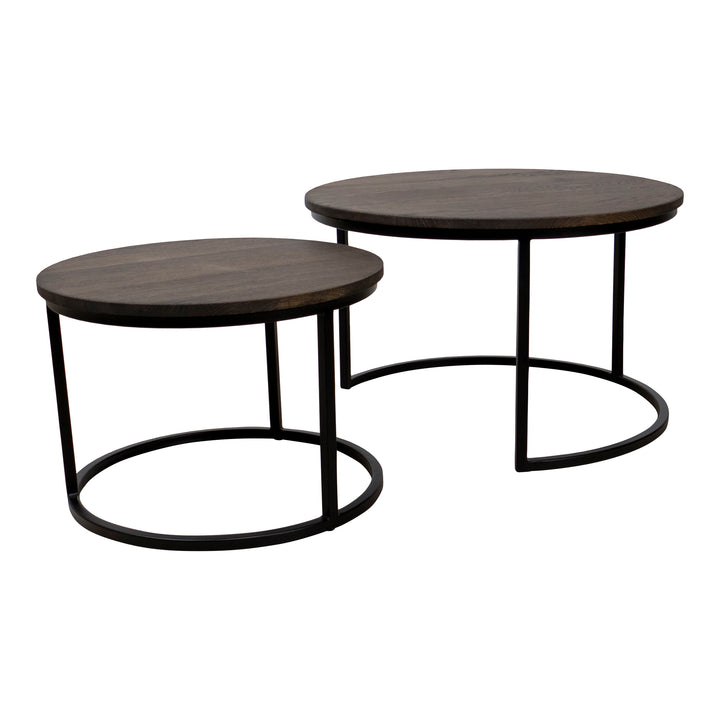 Casø Coffeebreak Sofabord, smoked oiled, diameter: 75cm – detaljbilde