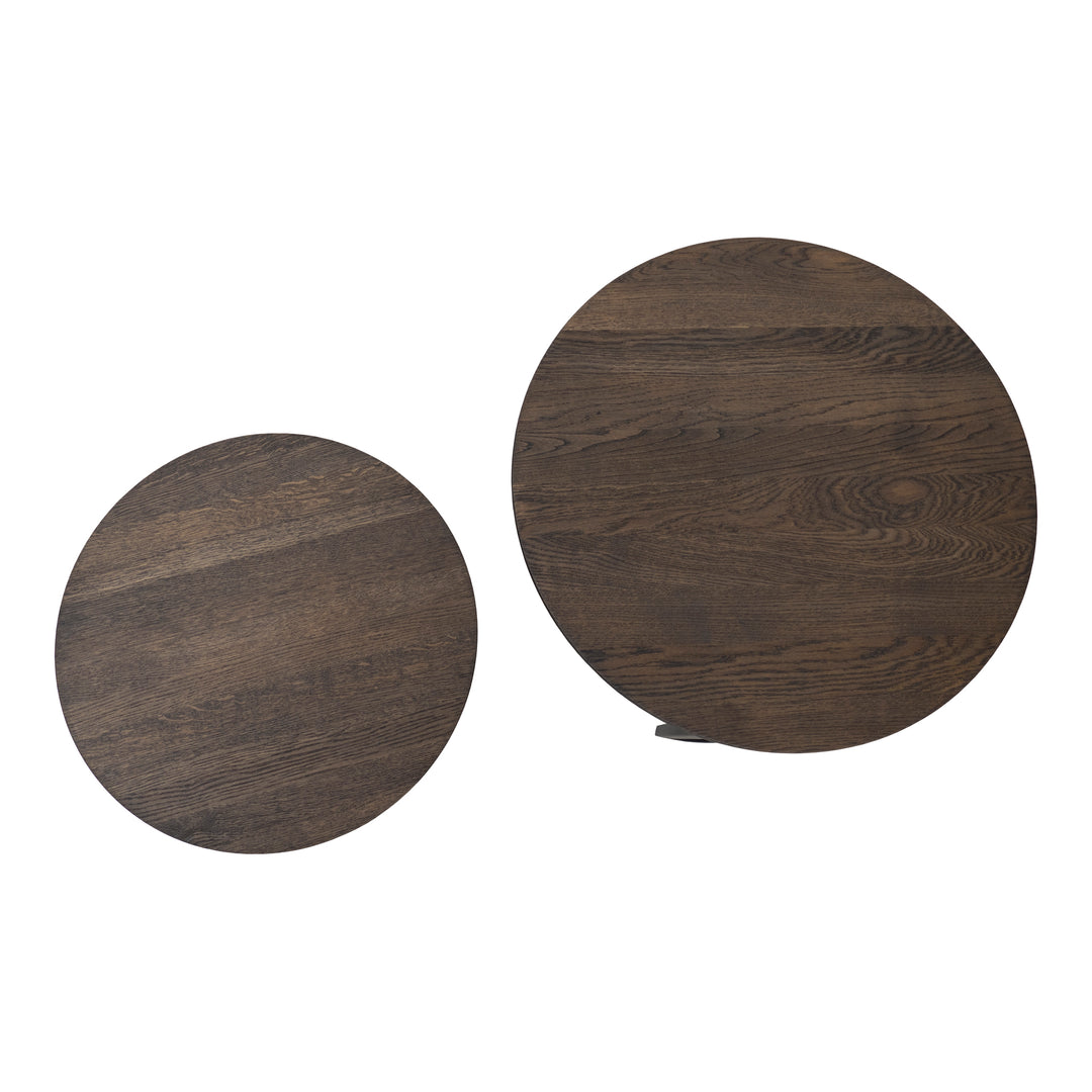 Casø Coffeebreak Sofabord, smoked oiled, diameter: 75cm – detaljbilde