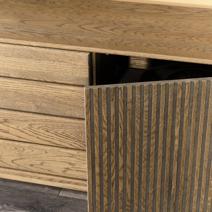 Casø Broholm Skjenk, smoked oiled – detaljbilde