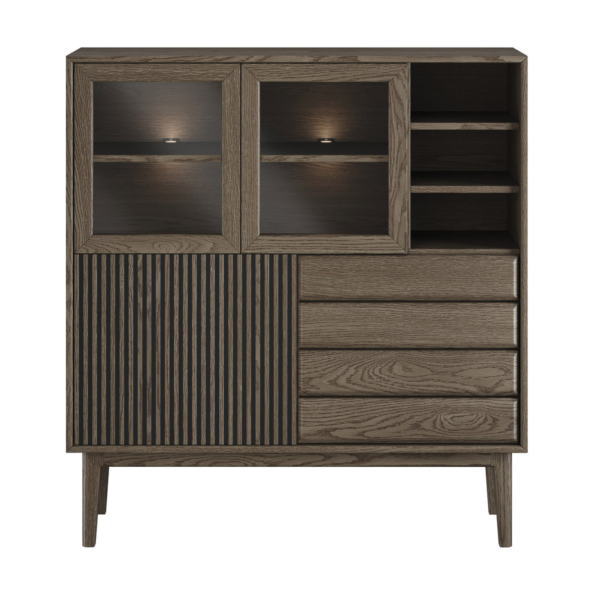 Casø Broholm Highboard, smoked oiled