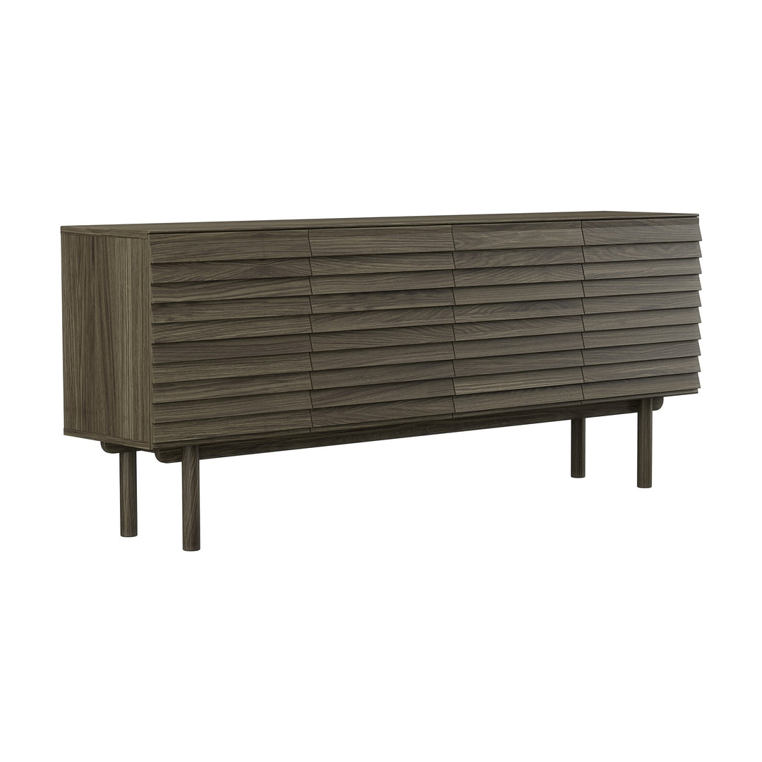 Casø 777 Skjenk, smoked, bredde: 200cm – detaljbilde