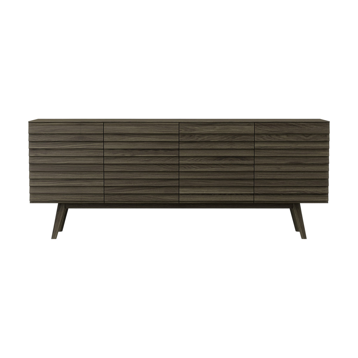 Casø 777 Skjenk, smoked, bredde: 200cm