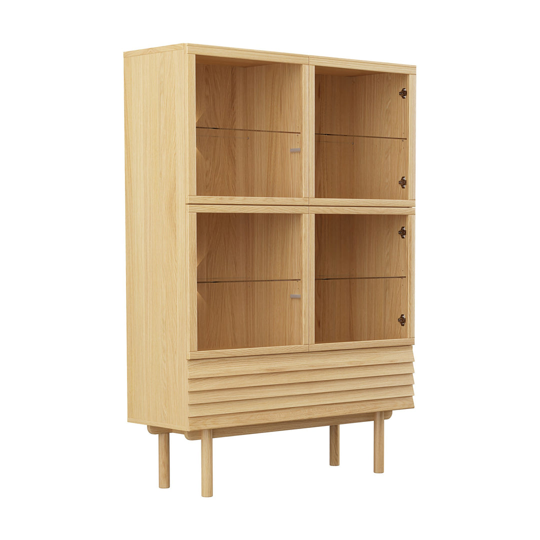Casø 777 Highboard, naturoljet – detaljbilde