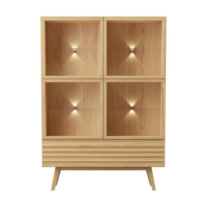 Casø 777 Highboard, naturoljet