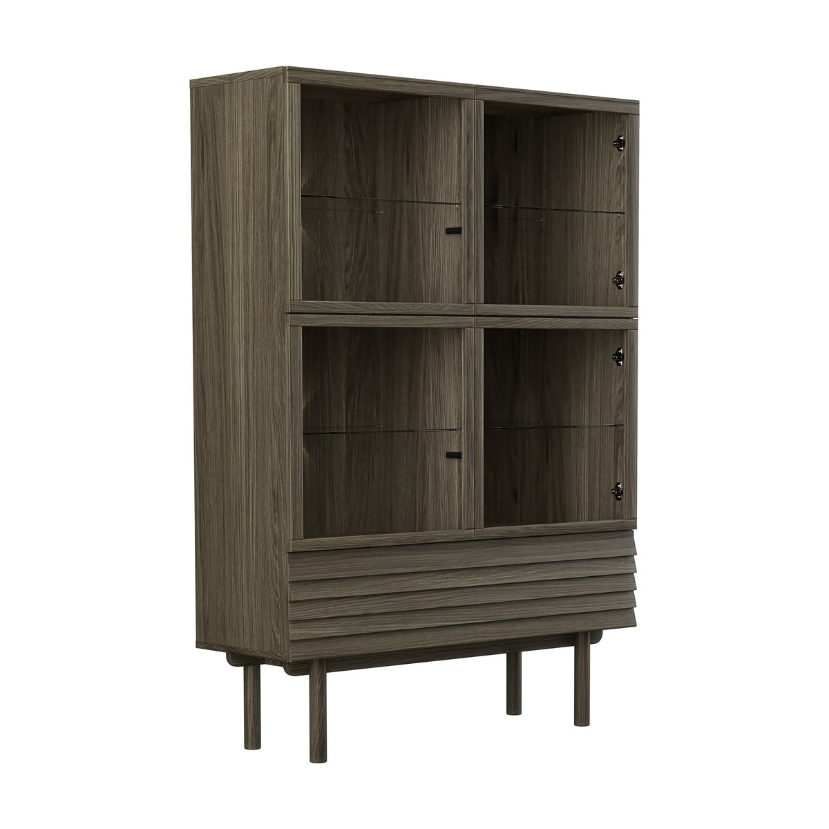 Casø 777 Highboard, smoked – detaljbilde