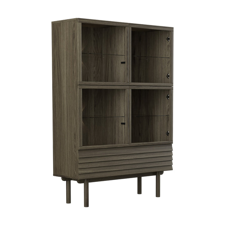 Casø 777 Highboard, smoked – detaljbilde