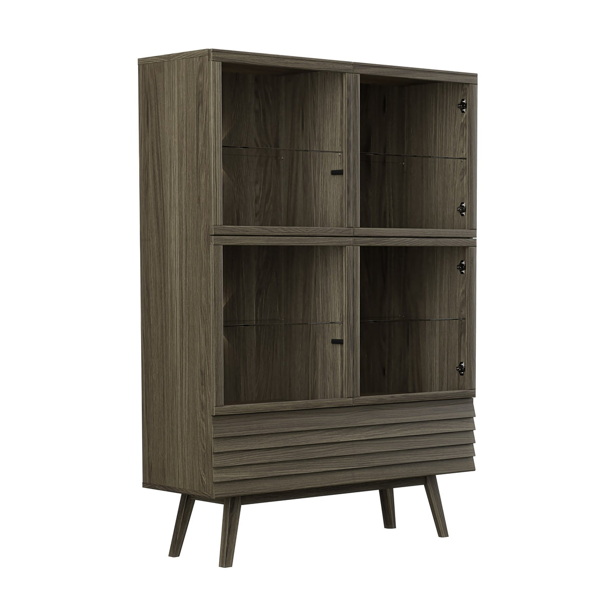 Casø 777 Highboard, smoked – detaljbilde
