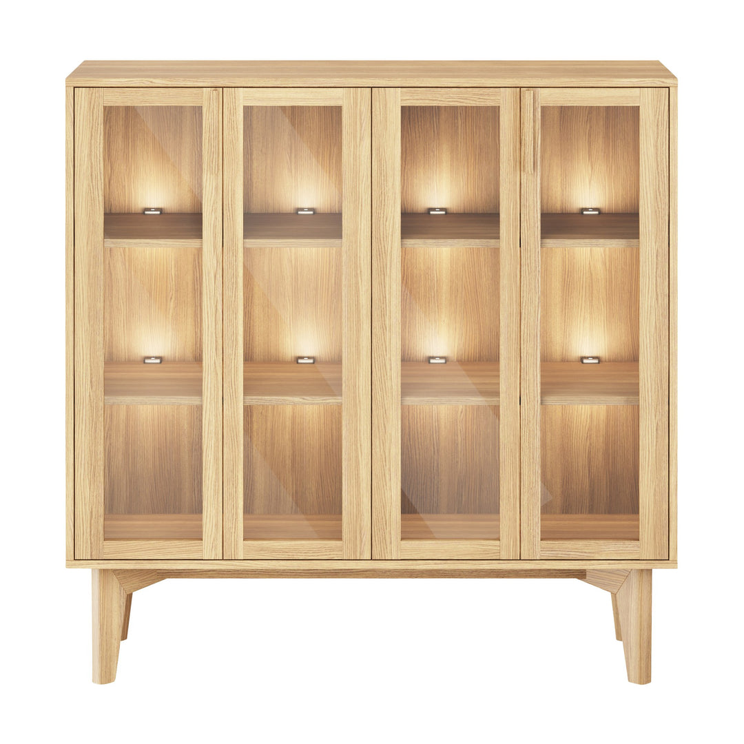 Casø 550 Highboard, naturoljet