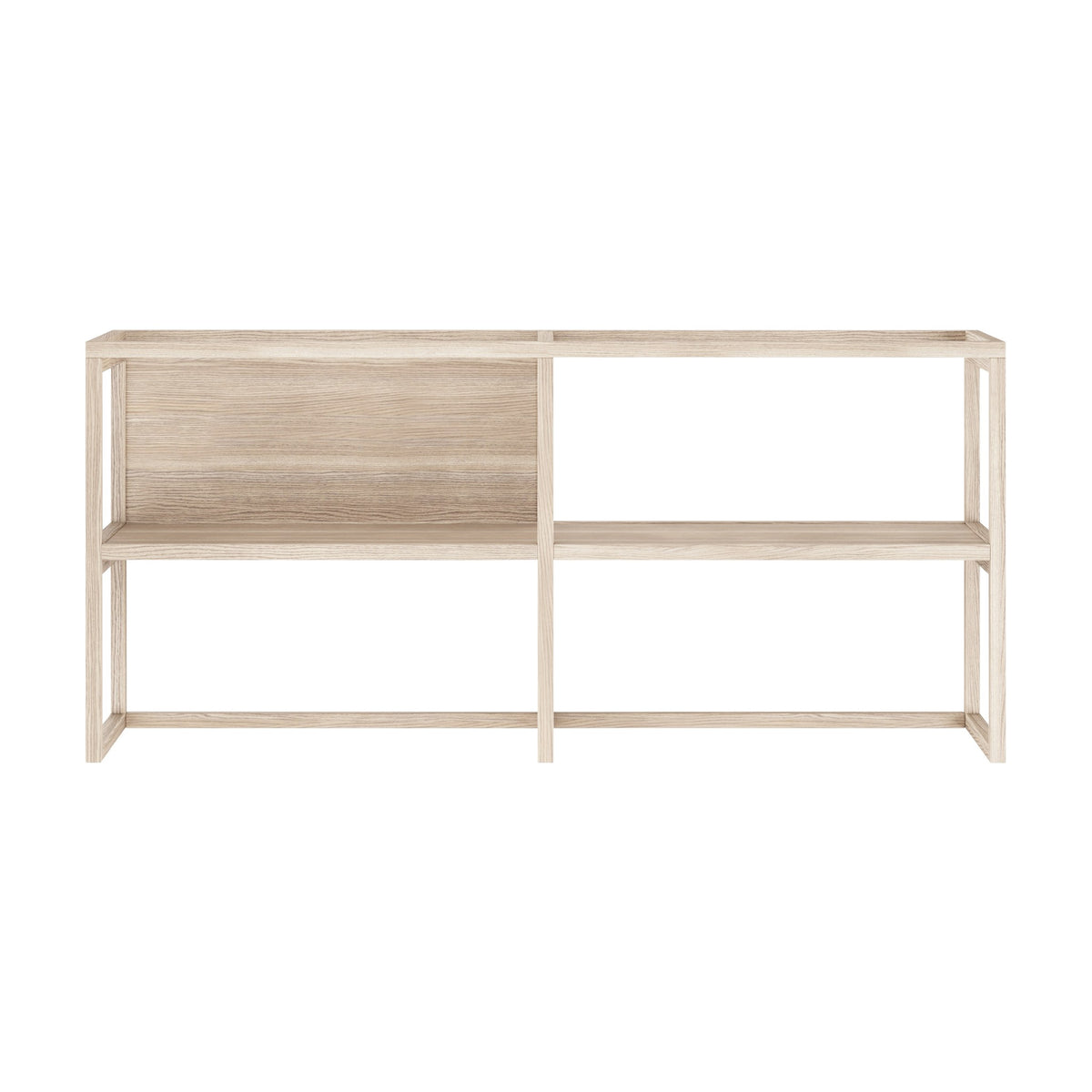 Casø 550 Overdel, hvitoljet, bredde: 142cm