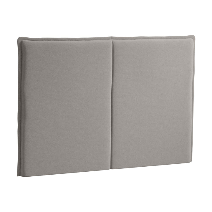 Svane Madrid sengegavl i ice grey med todelt panel