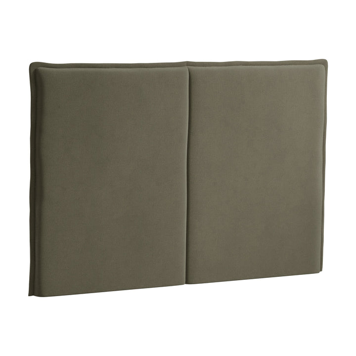 Svane Madrid sengegavl i arctic green med todelt panel