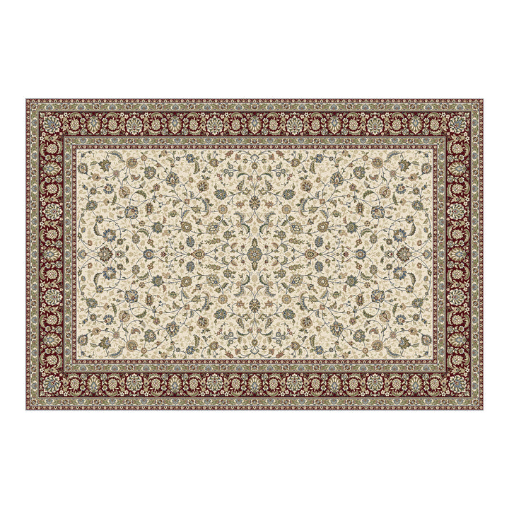 InHouse Ardebil Teppe, elfenben/rød, b:200cm l:290cm