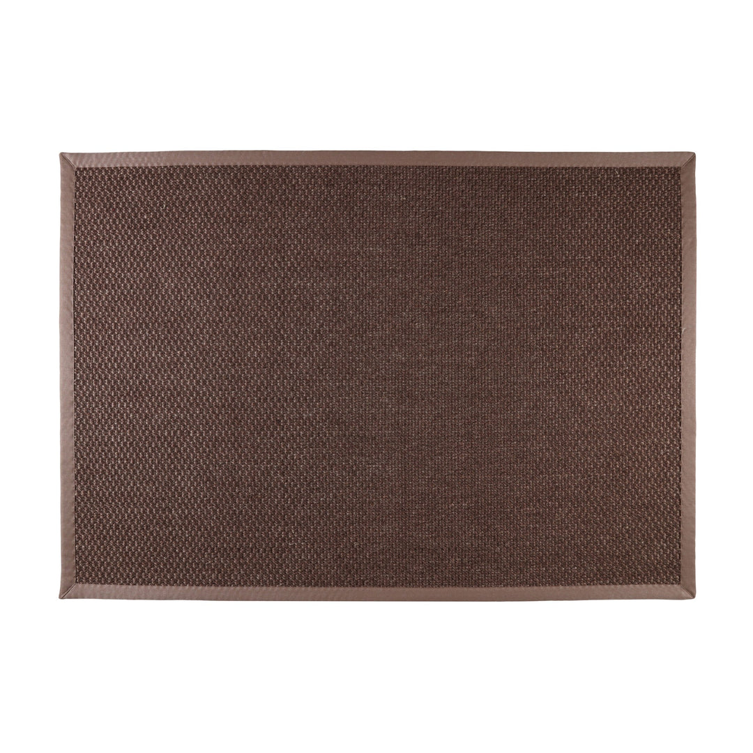 Inhouse Sisal Chunky teppe i kaffe og nougat, grovflettet sisal