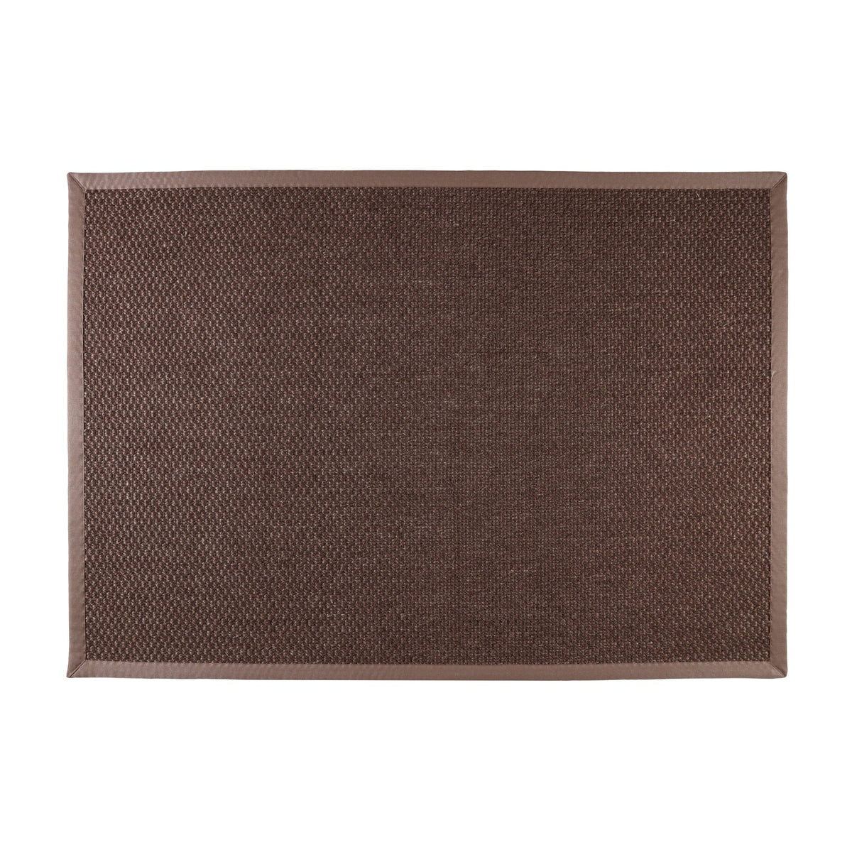 Inhouse Sisal Chunky teppe i kaffe og nougat, grovflettet sisal
