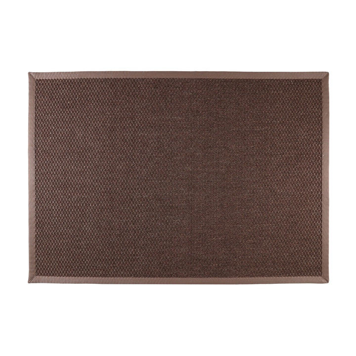 Inhouse Sisal Chunky teppe i kaffe og nougat, grovflettet sisal