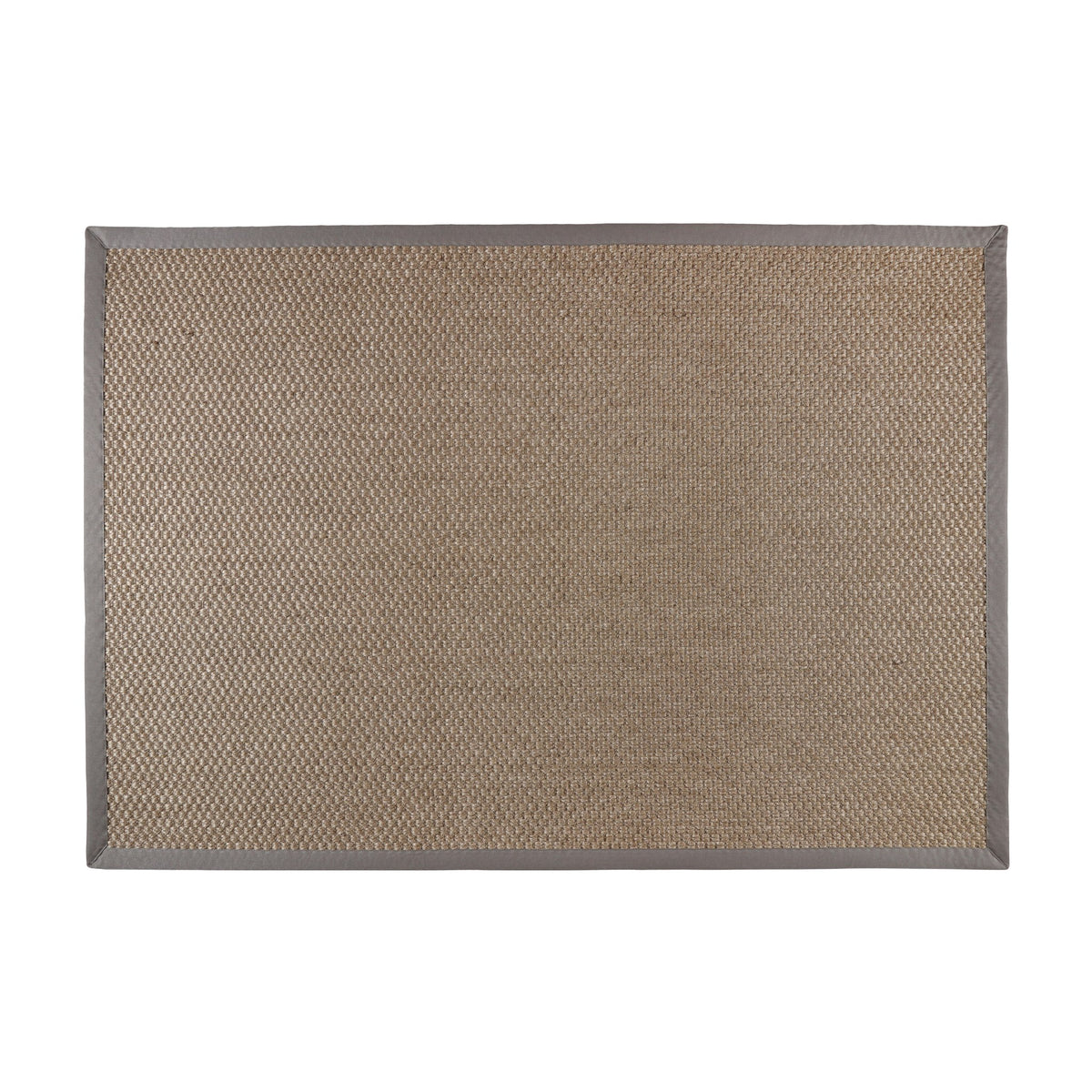 Inhouse Sisal Chunky teppe i mink og taupe, grovflettet sisal