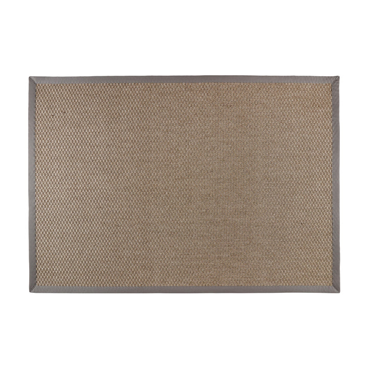 Inhouse Sisal Chunky teppe i mink og taupe, grovflettet sisal