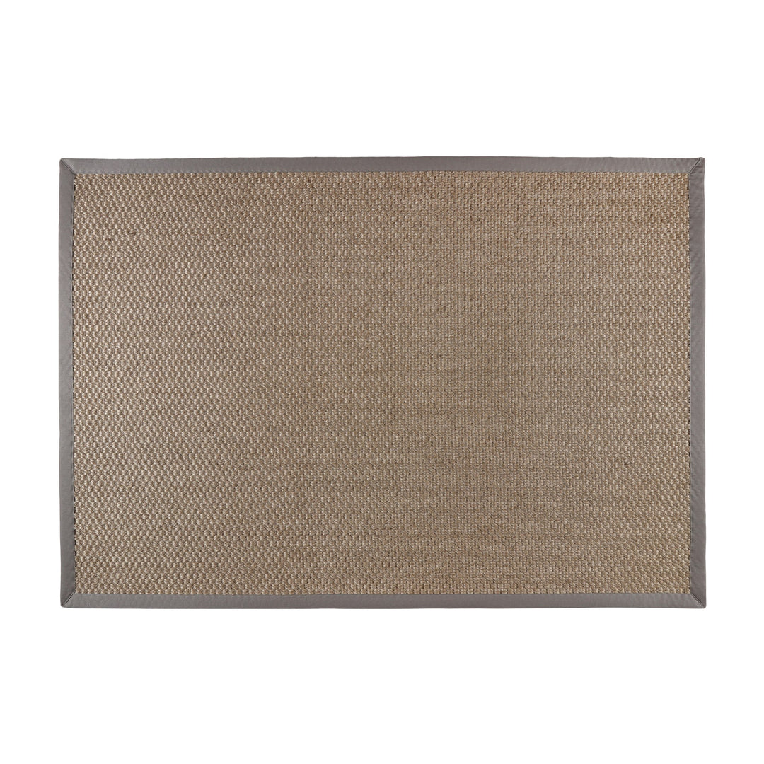 Inhouse Sisal Chunky teppe i mink og taupe, grovflettet sisal