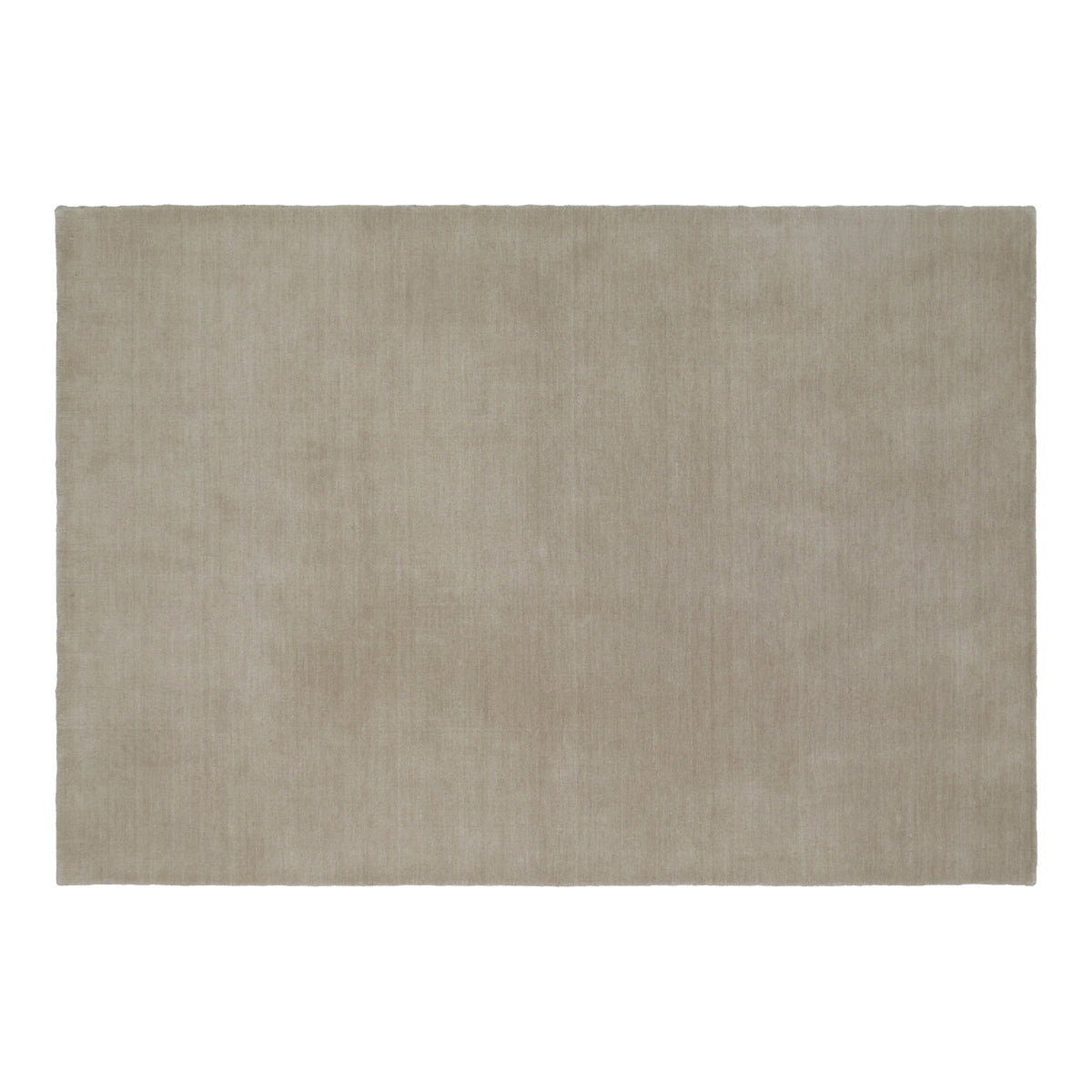 Inhouse Savoy teppe i lys beige, flatvevd ull med vevd bakside