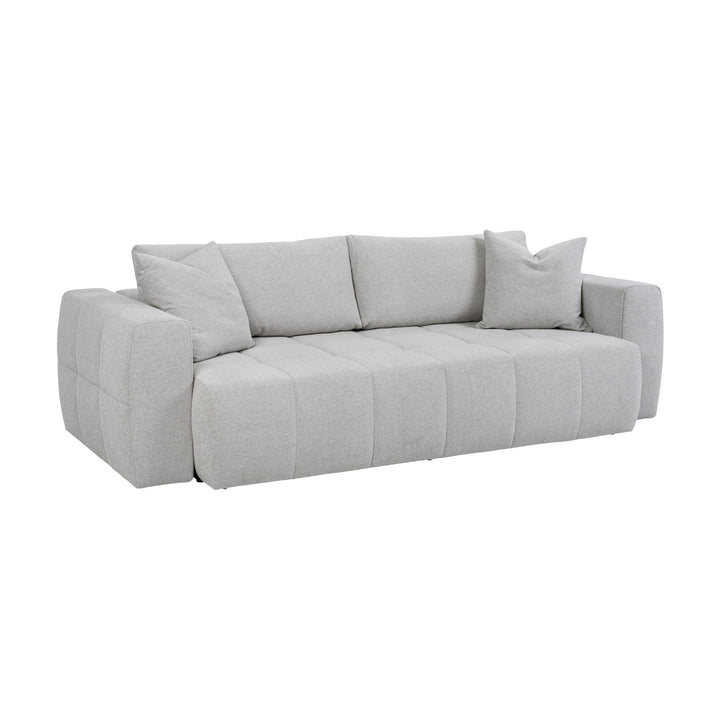 Hovden Fantasy sovesofa i beige rutevattert stoff