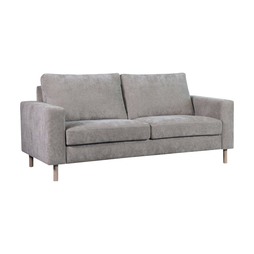 Hovden Bergamo stol i dark beige med treben