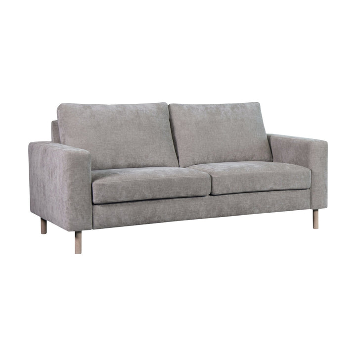 Hovden Bergamo stol i dark beige med treben