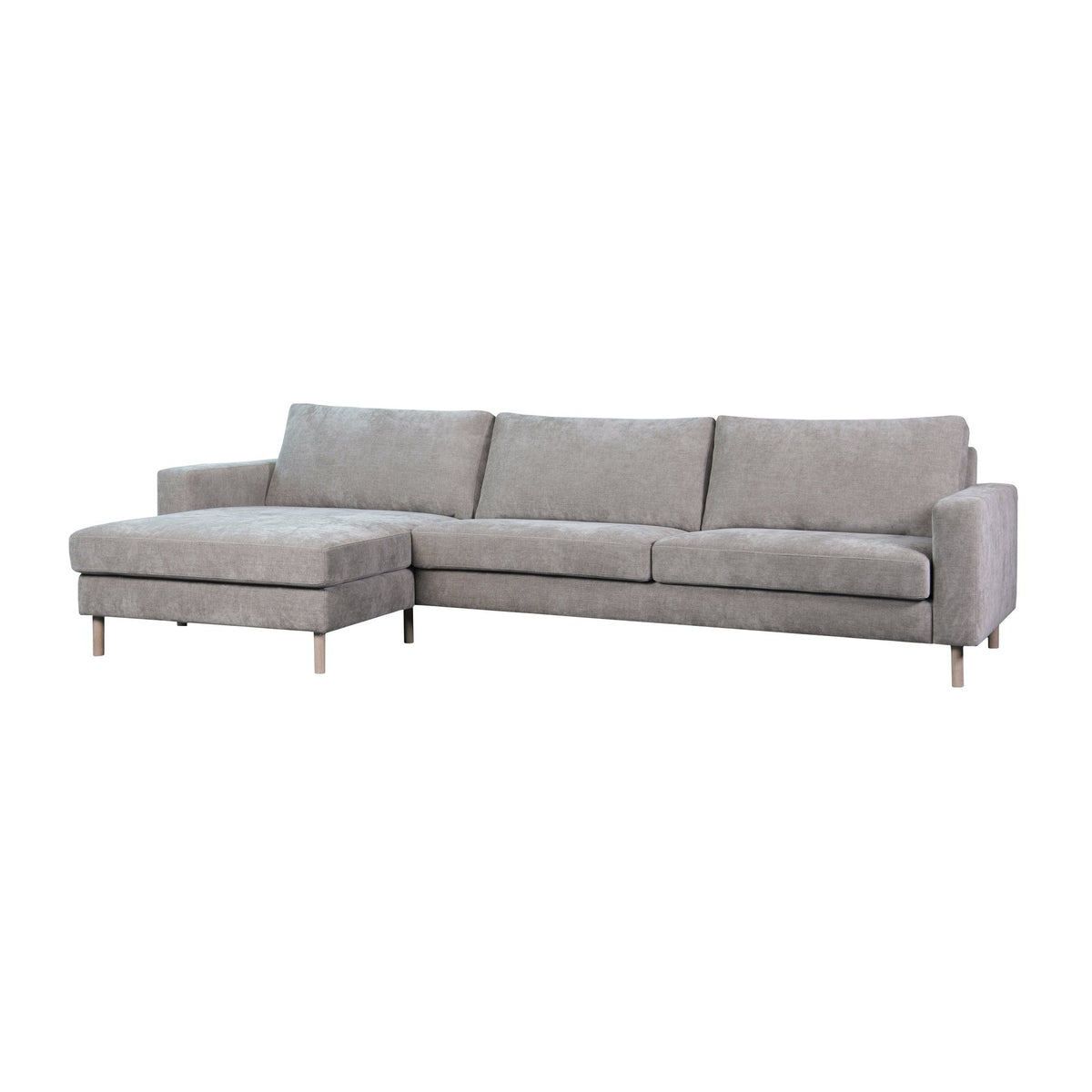 Hovden Bergamo stol i dark beige med treben