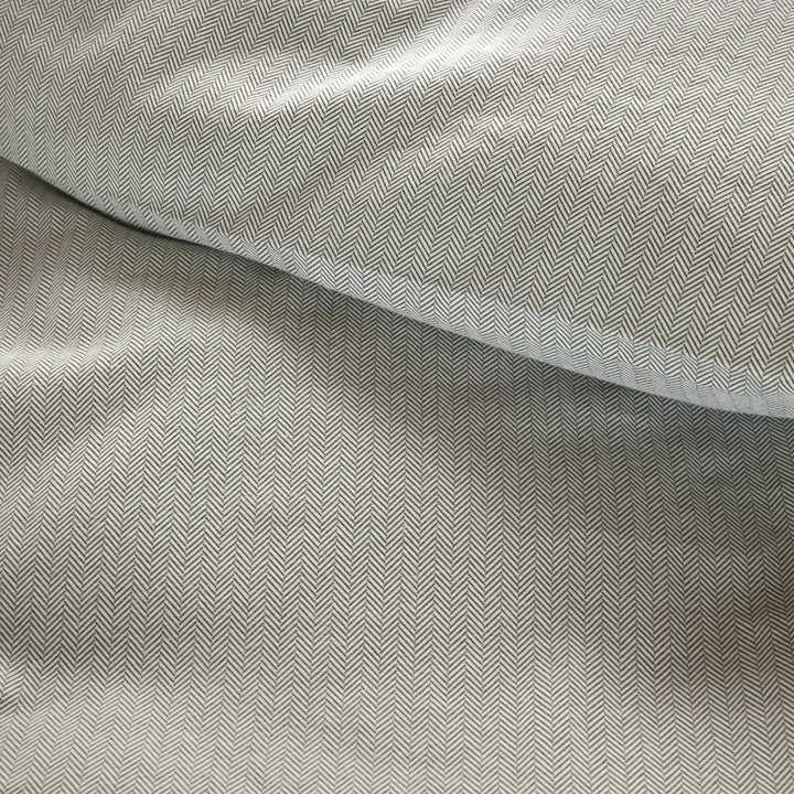 Høie Balder Sengetøy, nordisk grønn, 140x220cm – detaljbilde