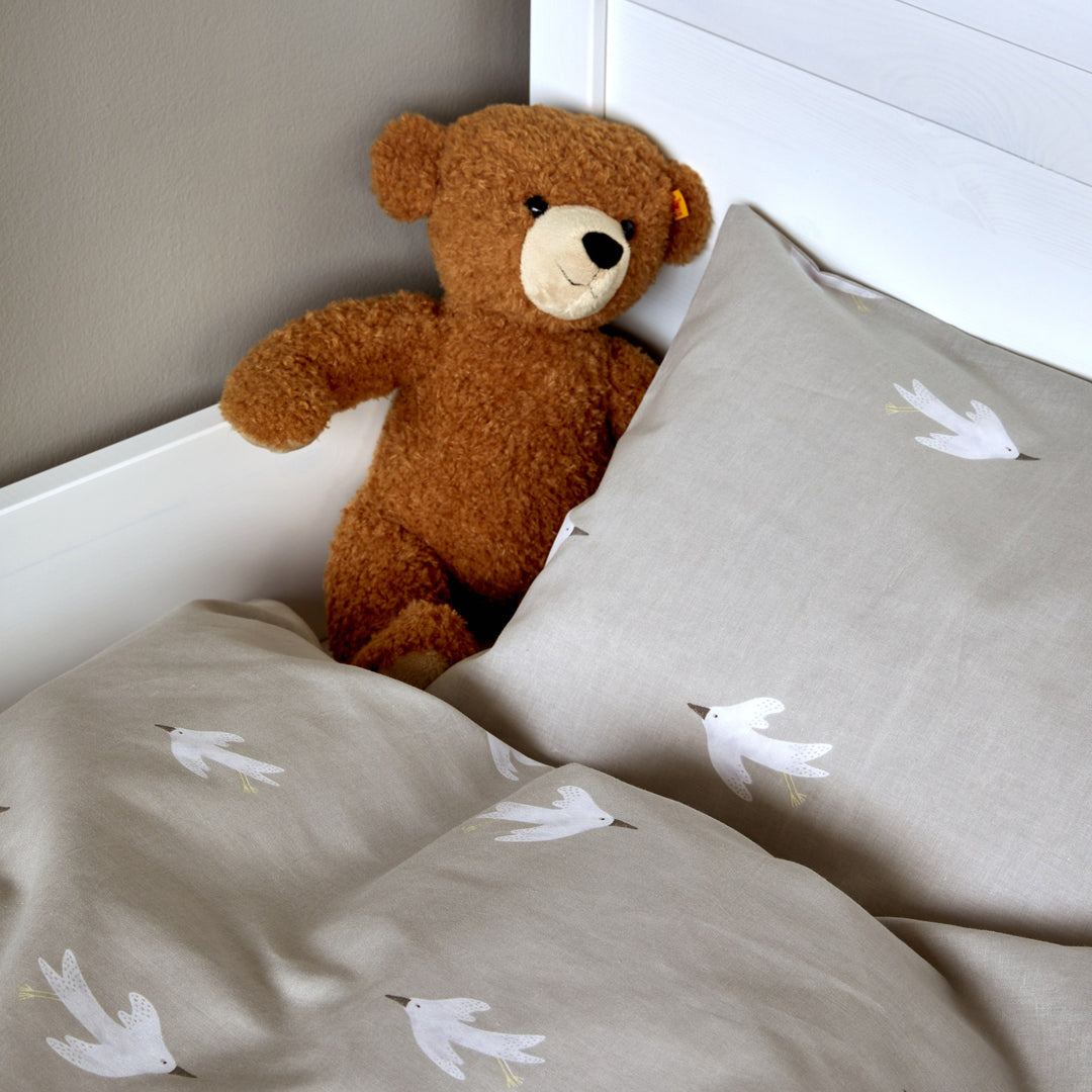 Høie Fina Sengetøy, beige – detaljbilde